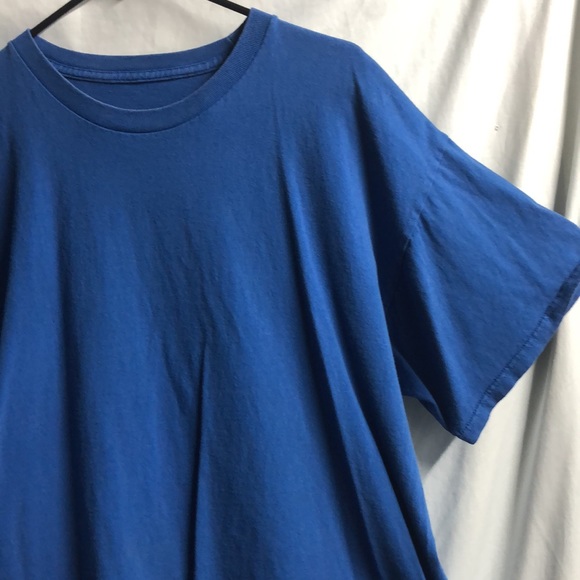 Mens blue basic t-shirt 2 xl good shirt - Picture 3 of 8